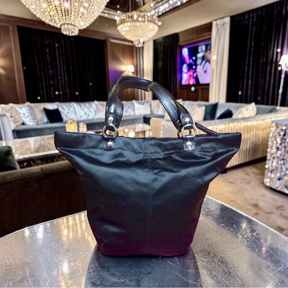 COACH 2011 Poppy Limited Holiday Edition Colorful Rhinestone Black Tote - Picture 4 of 10